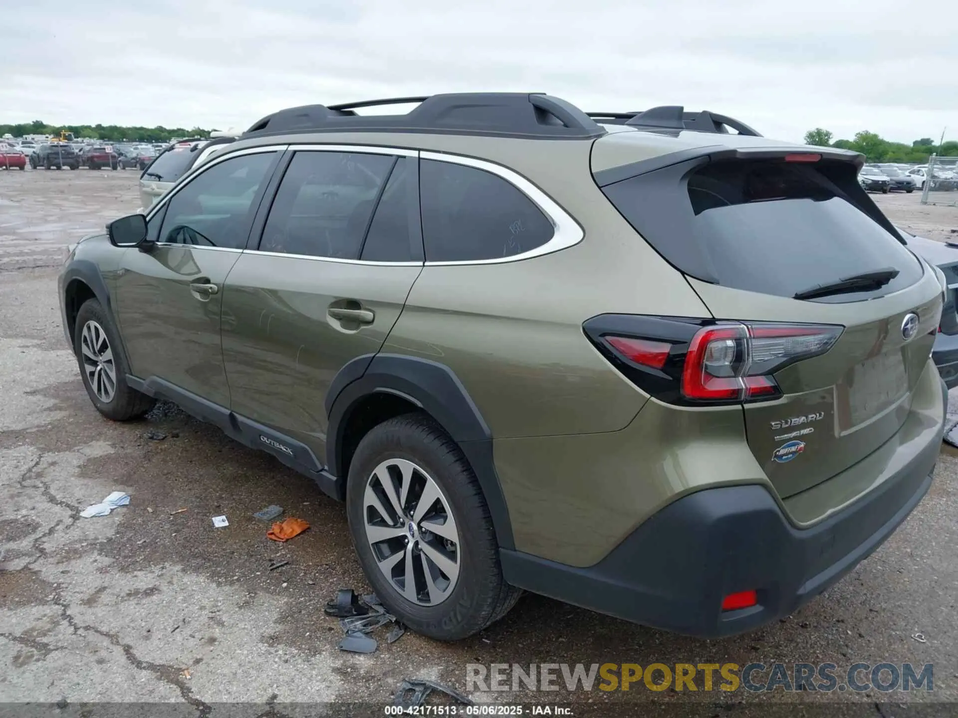 3 fotografías del automóvil dañado 4S4BTACC9R3286210 SUBARU OUTBACK 2024