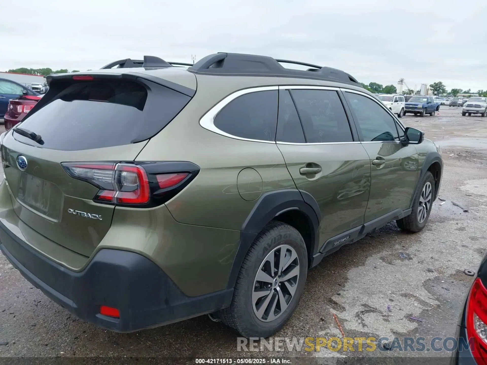 4 fotografías del automóvil dañado 4S4BTACC9R3286210 SUBARU OUTBACK 2024