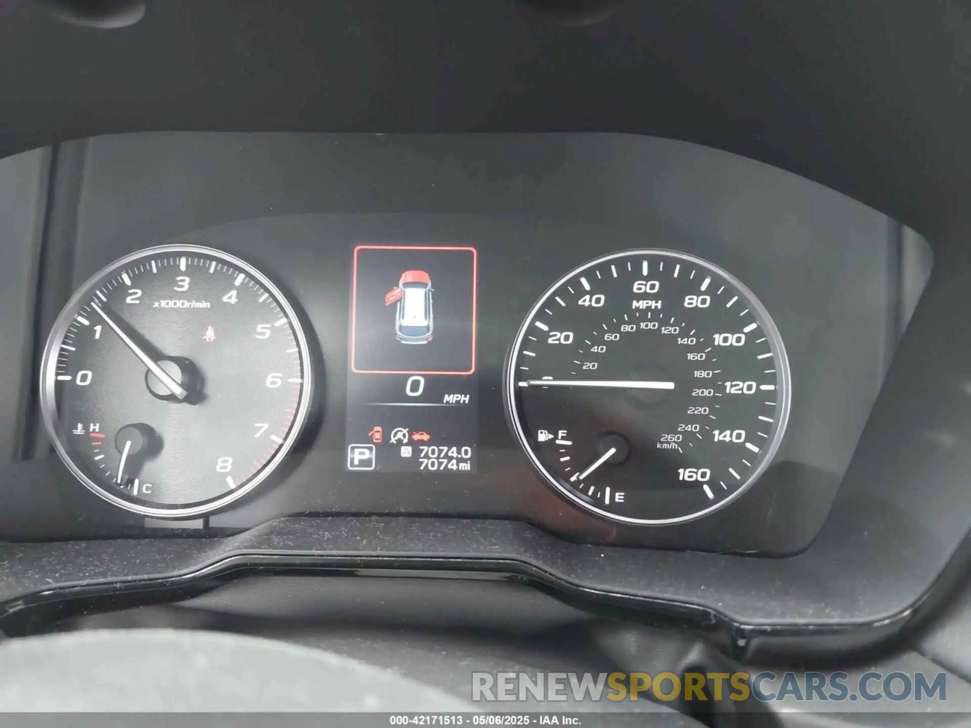 7 fotografías del automóvil dañado 4S4BTACC9R3286210 SUBARU OUTBACK 2024