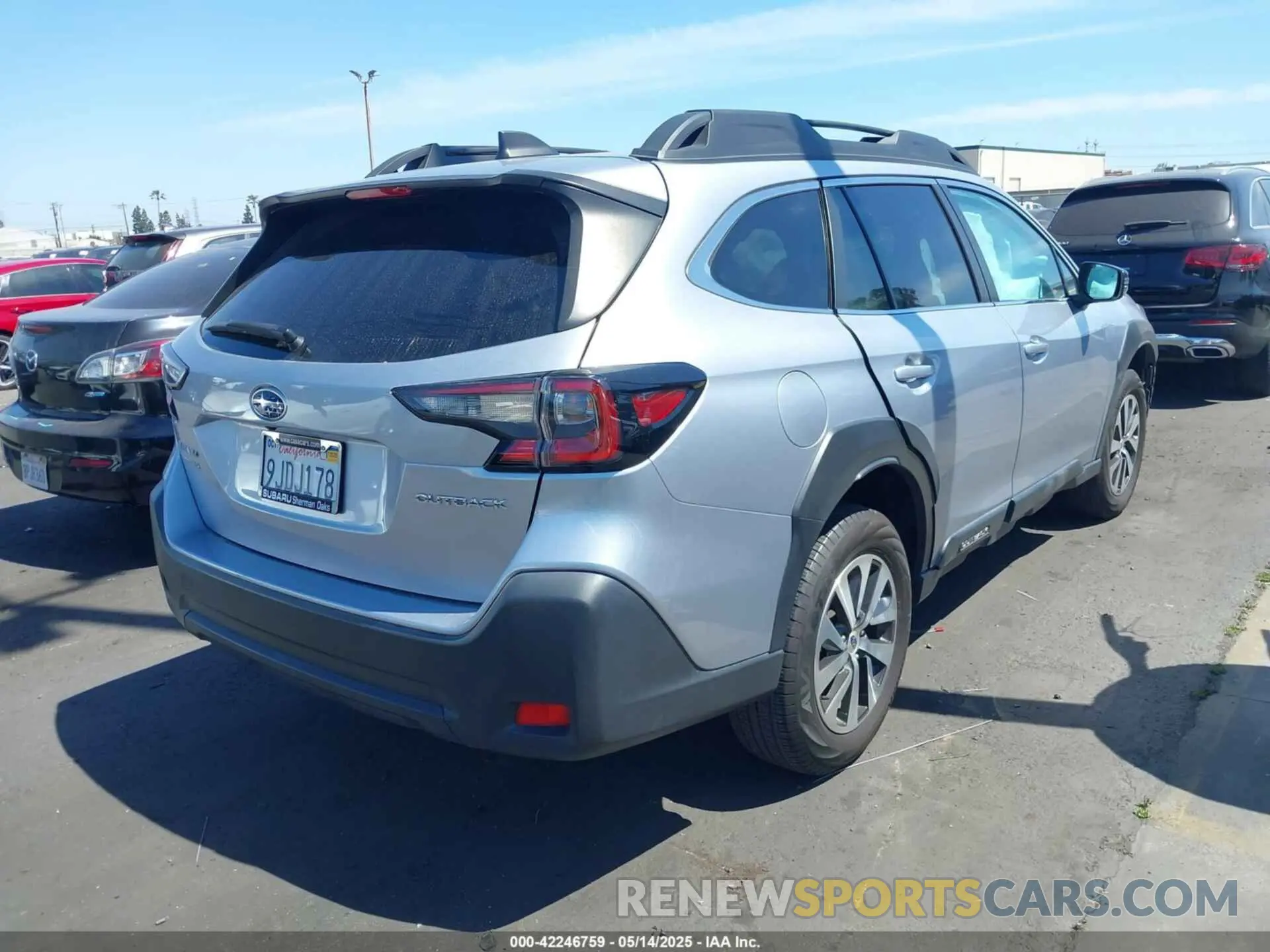 4 fotografías del automóvil dañado 4S4BTADC1R3164648 SUBARU OUTBACK 2024