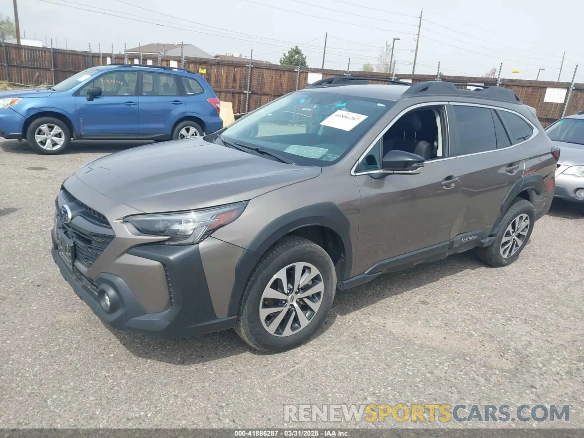 2 fotografías del automóvil dañado 4S4BTADC2R3223304 SUBARU OUTBACK 2024