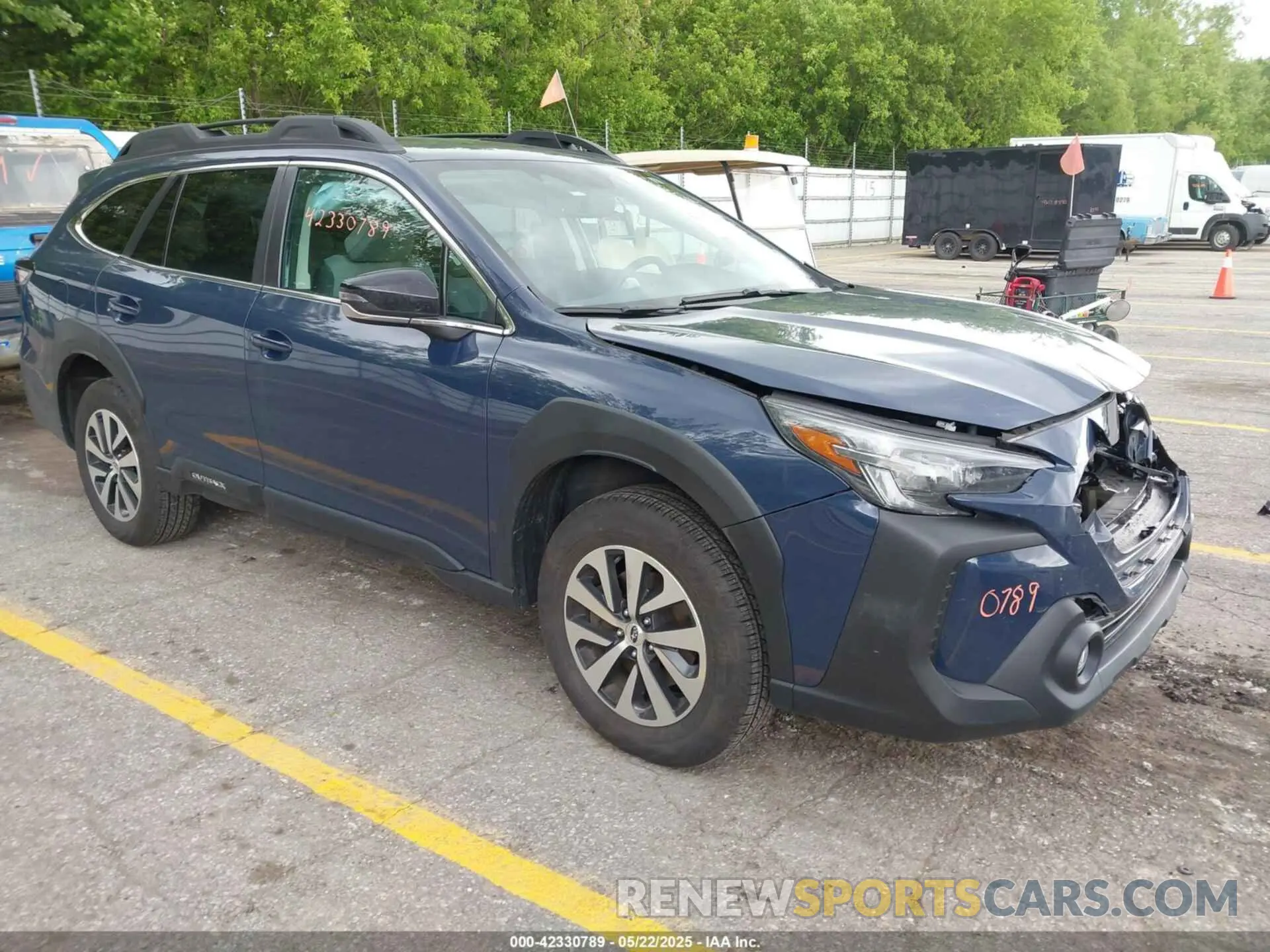 1 fotografías del automóvil dañado 4S4BTADC3R3291191 SUBARU OUTBACK 2024