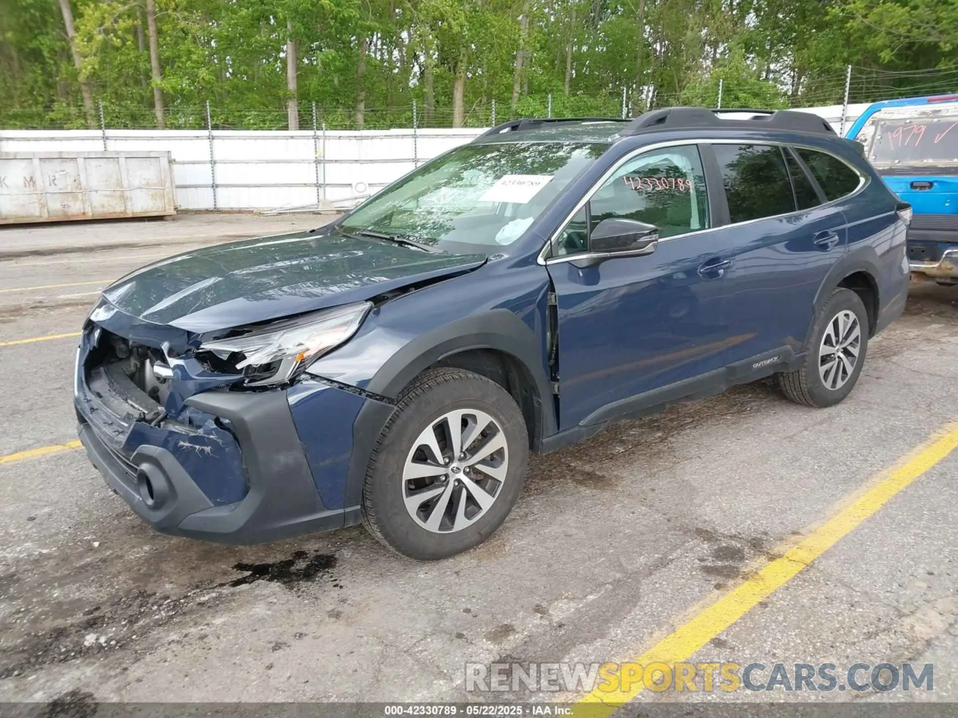 2 fotografías del automóvil dañado 4S4BTADC3R3291191 SUBARU OUTBACK 2024