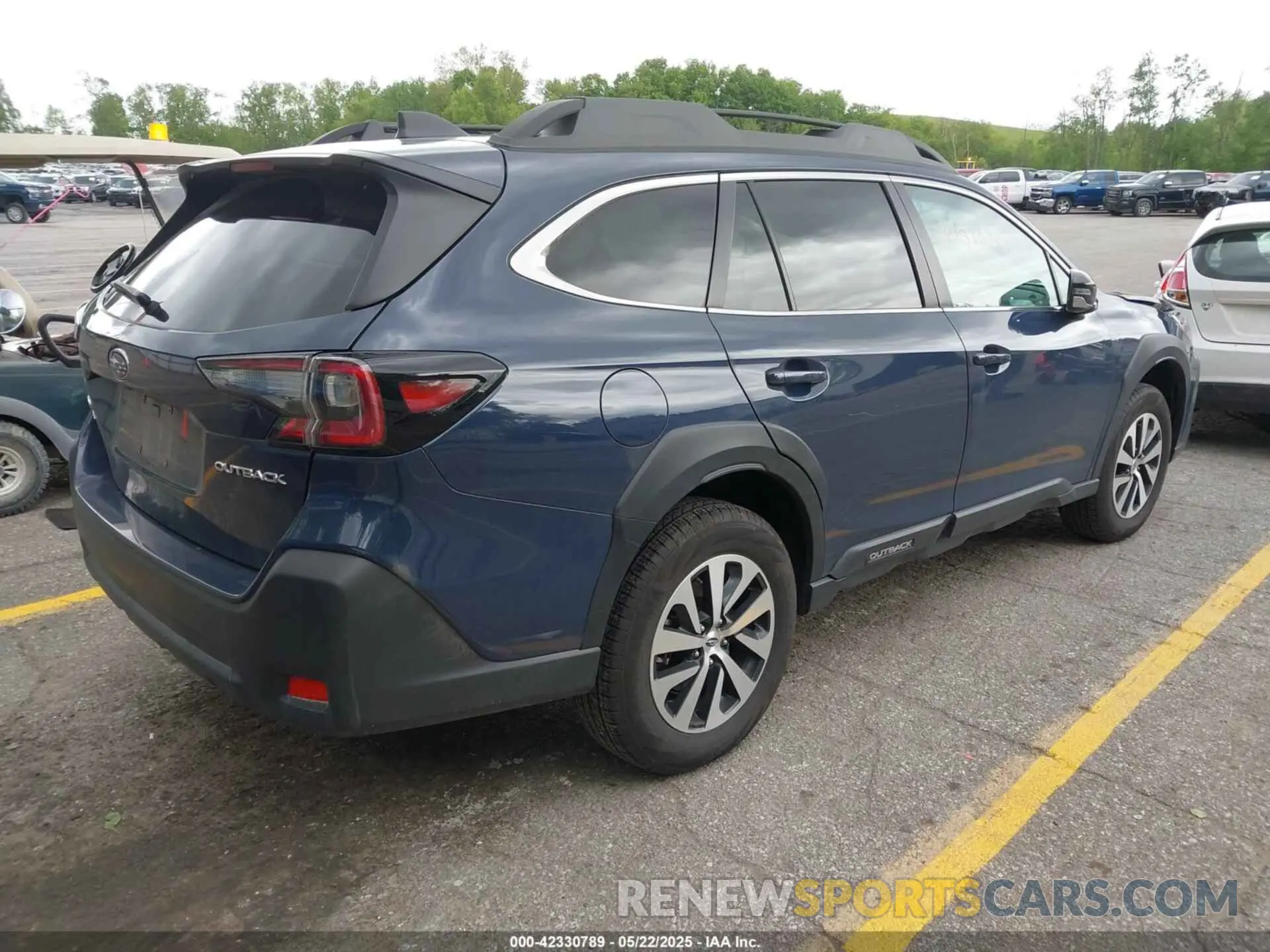 4 fotografías del automóvil dañado 4S4BTADC3R3291191 SUBARU OUTBACK 2024