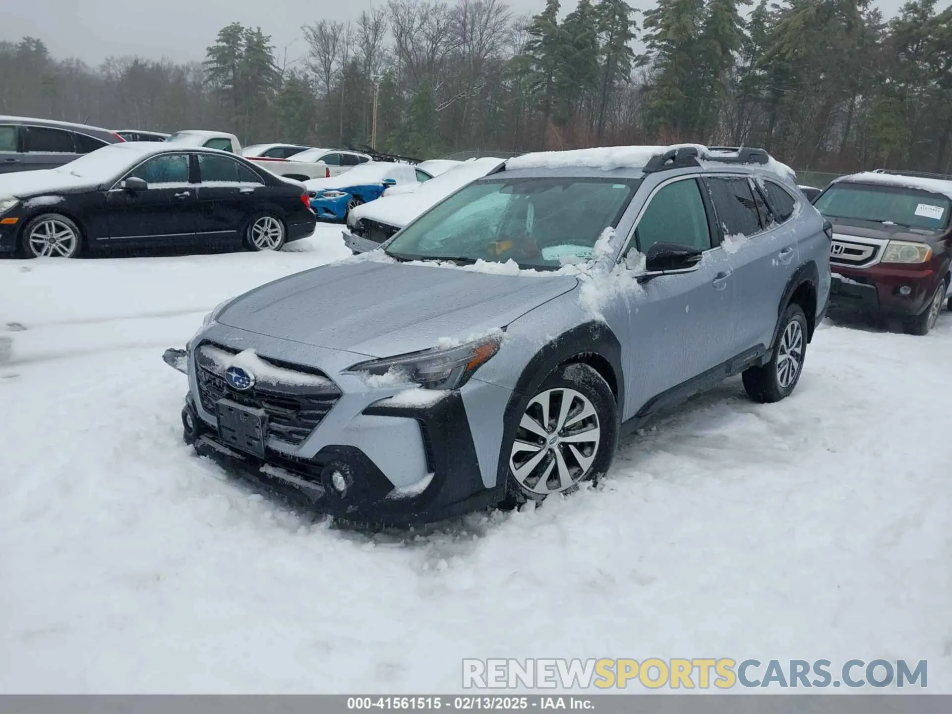 2 fotografías del automóvil dañado 4S4BTADC4R3124080 SUBARU OUTBACK 2024