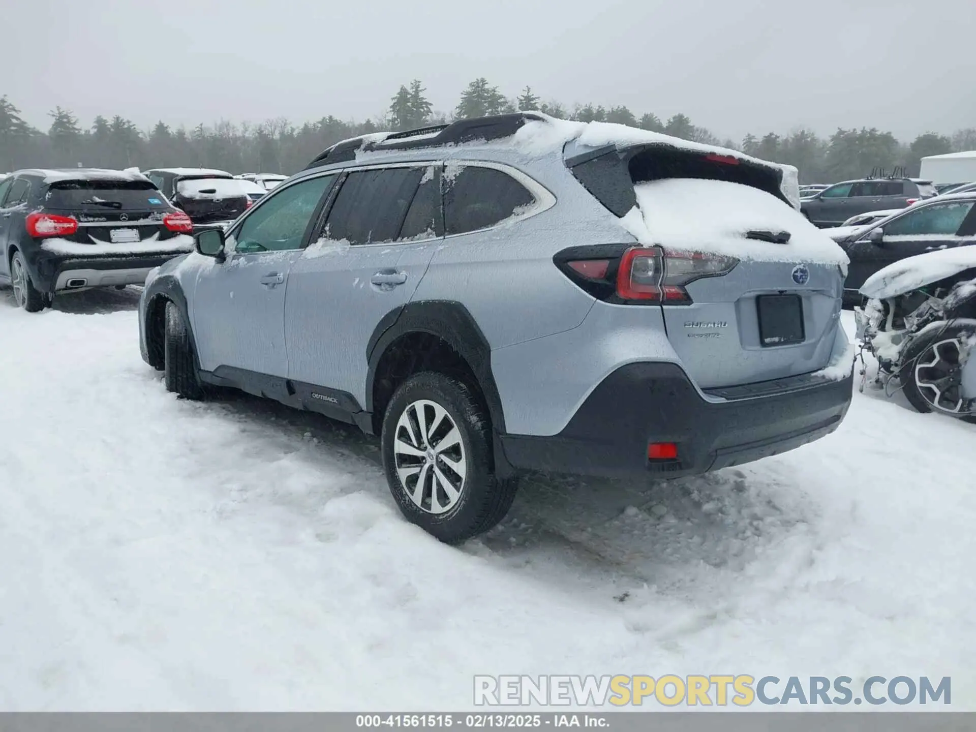 3 fotografías del automóvil dañado 4S4BTADC4R3124080 SUBARU OUTBACK 2024
