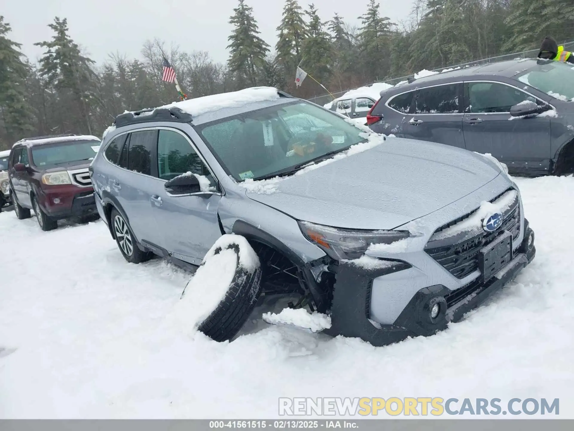 6 fotografías del automóvil dañado 4S4BTADC4R3124080 SUBARU OUTBACK 2024