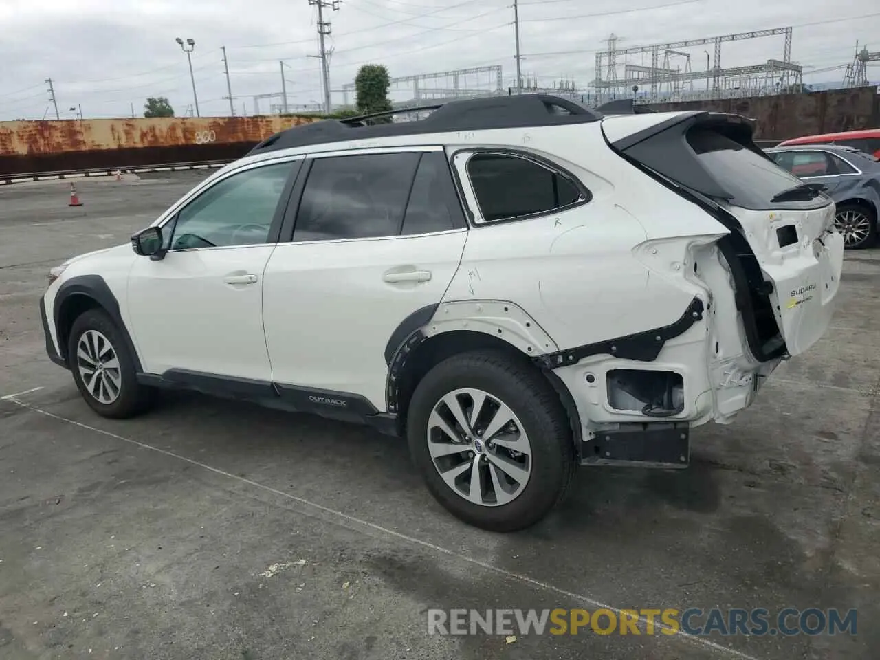 2 fotografías del automóvil dañado 4S4BTADC6R3137719 SUBARU OUTBACK 2024
