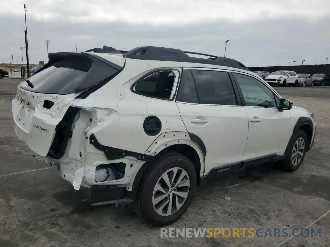 3 fotografías del automóvil dañado 4S4BTADC6R3137719 SUBARU OUTBACK 2024