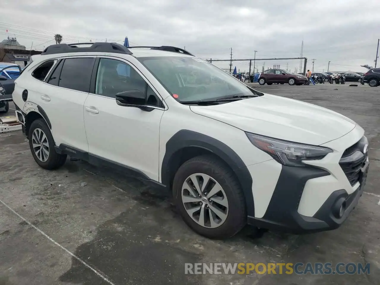 4 fotografías del automóvil dañado 4S4BTADC6R3137719 SUBARU OUTBACK 2024