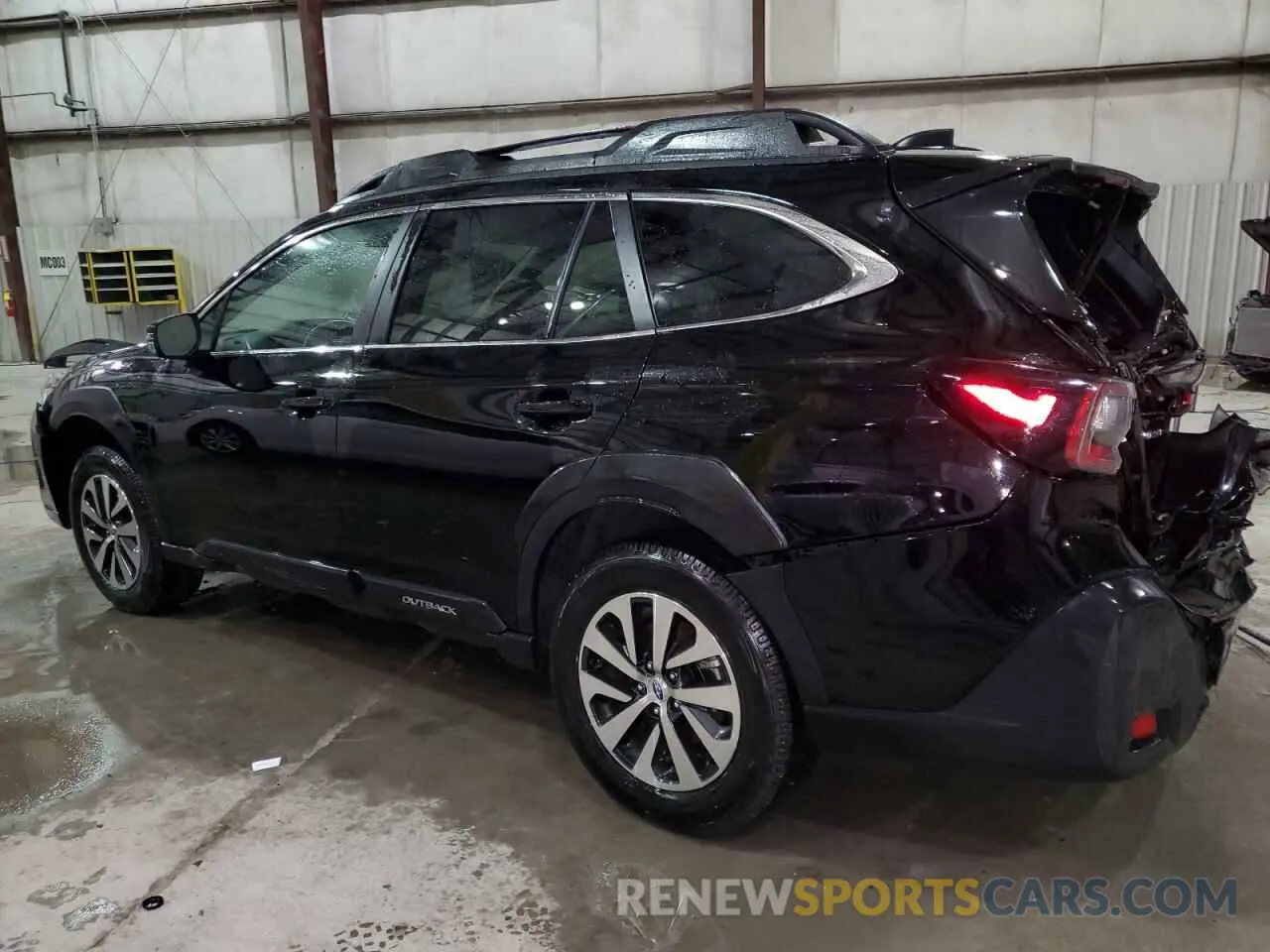 2 fotografías del automóvil dañado 4S4BTADCXR3146116 SUBARU OUTBACK 2024