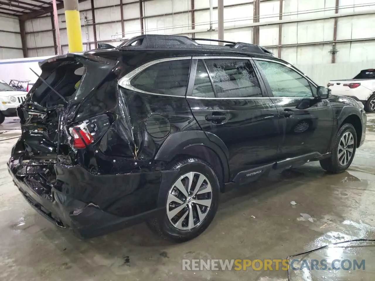 3 fotografías del automóvil dañado 4S4BTADCXR3146116 SUBARU OUTBACK 2024