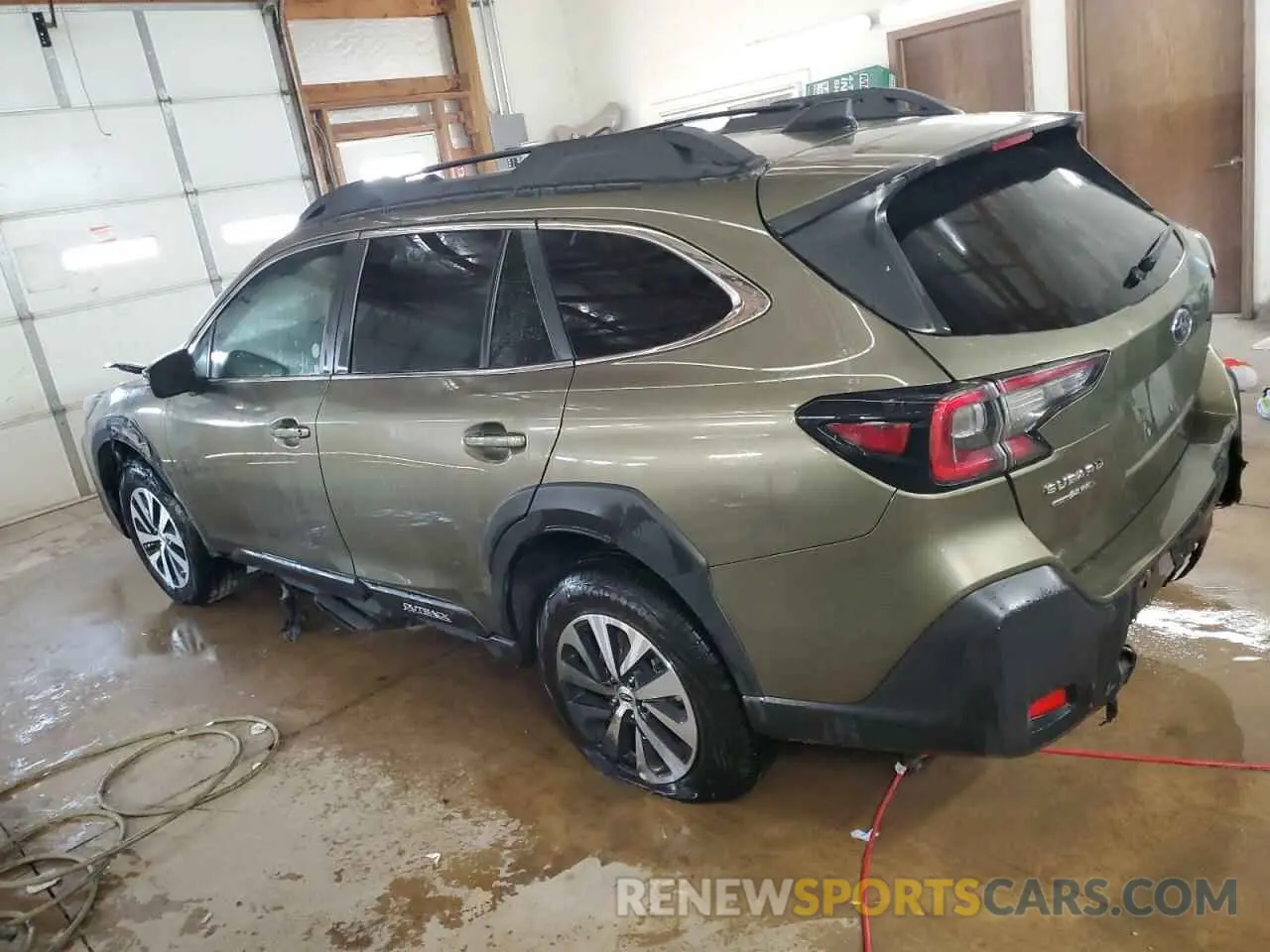2 fotografías del automóvil dañado 4S4BTAFC2R3170164 SUBARU OUTBACK 2024