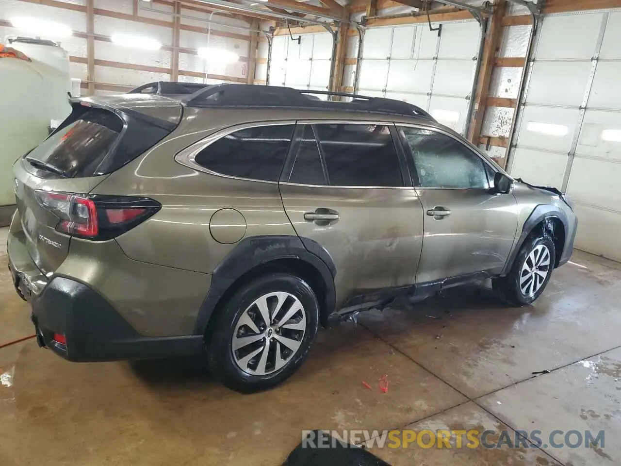3 fotografías del automóvil dañado 4S4BTAFC2R3170164 SUBARU OUTBACK 2024