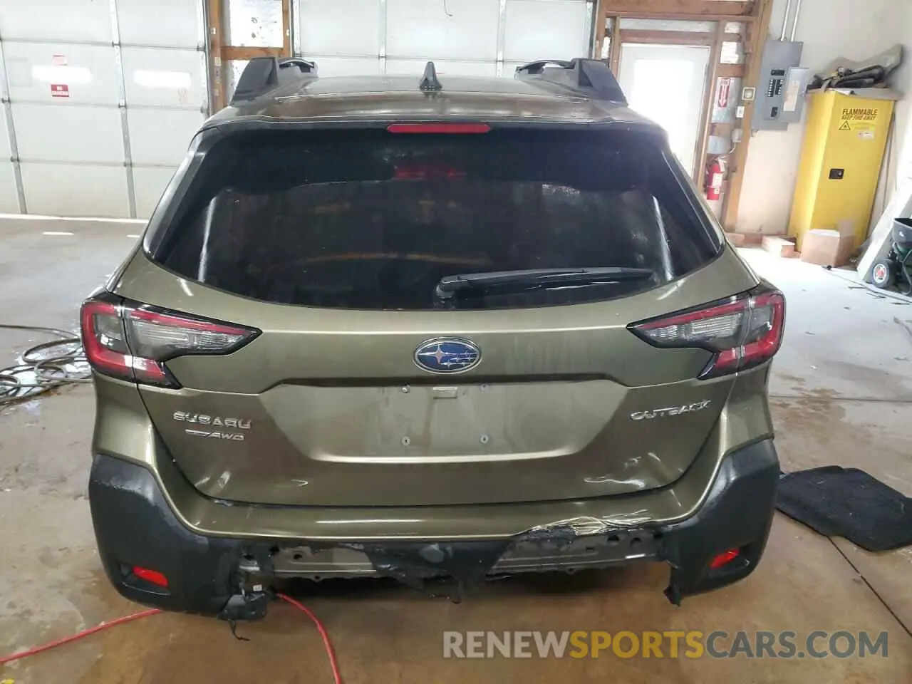 6 fotografías del automóvil dañado 4S4BTAFC2R3170164 SUBARU OUTBACK 2024