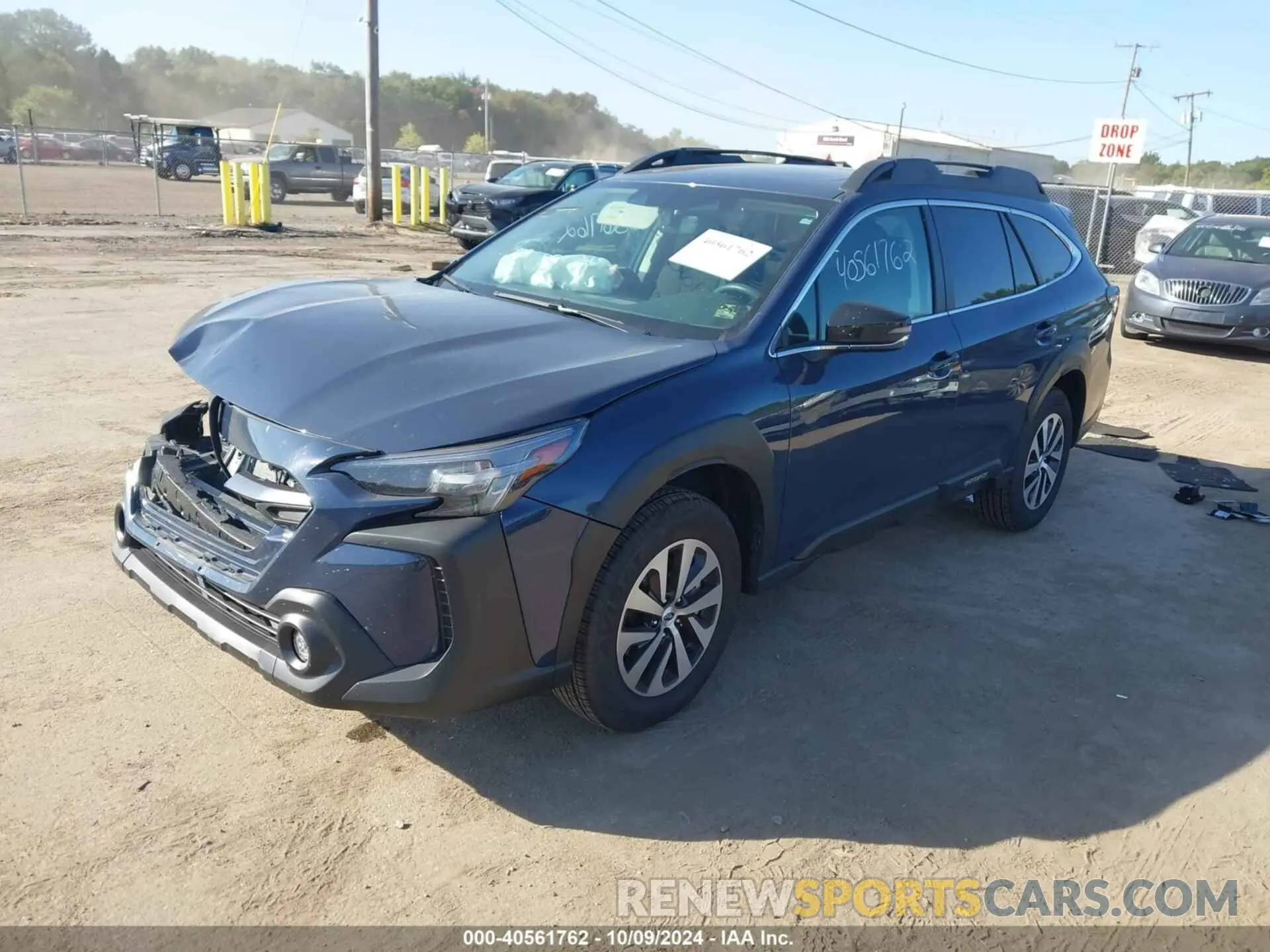 2 fotografías del automóvil dañado 4S4BTAFC4R3278317 SUBARU OUTBACK 2024