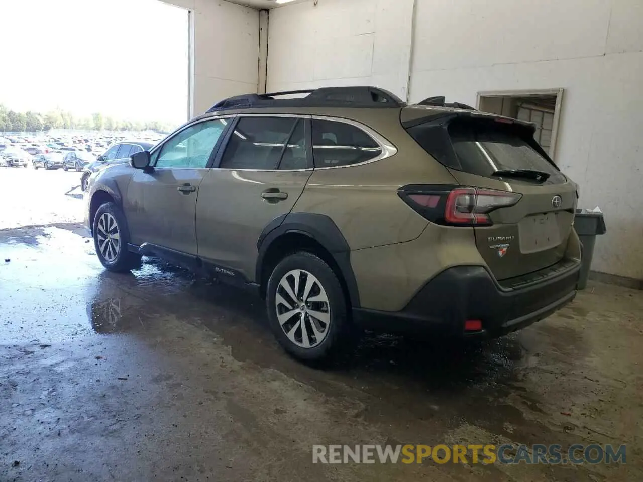 2 fotografías del automóvil dañado 4S4BTAFC5R3273238 SUBARU OUTBACK 2024