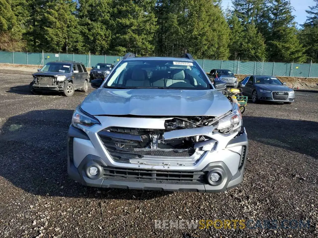 5 fotografías del automóvil dañado 4S4BTAFCXR3241966 SUBARU OUTBACK 2024