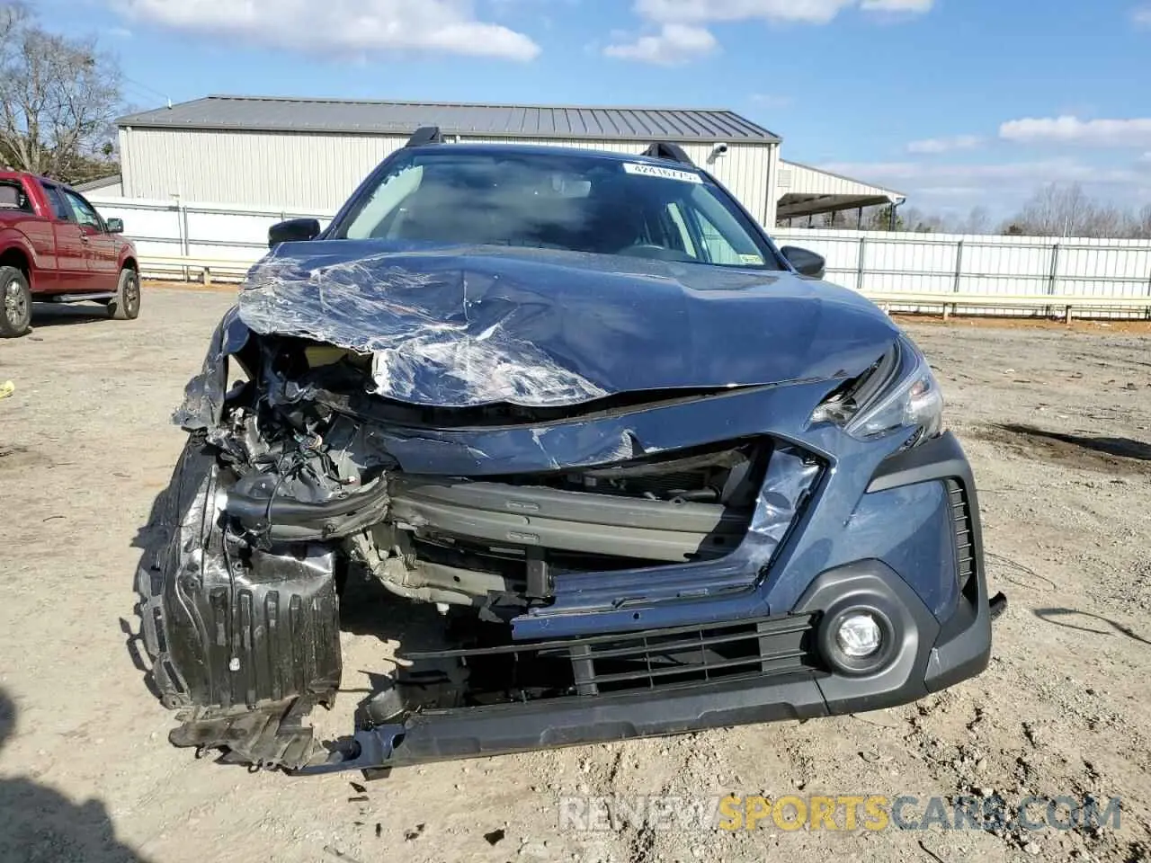 5 fotografías del automóvil dañado 4S4BTALC1R3168717 SUBARU OUTBACK 2024