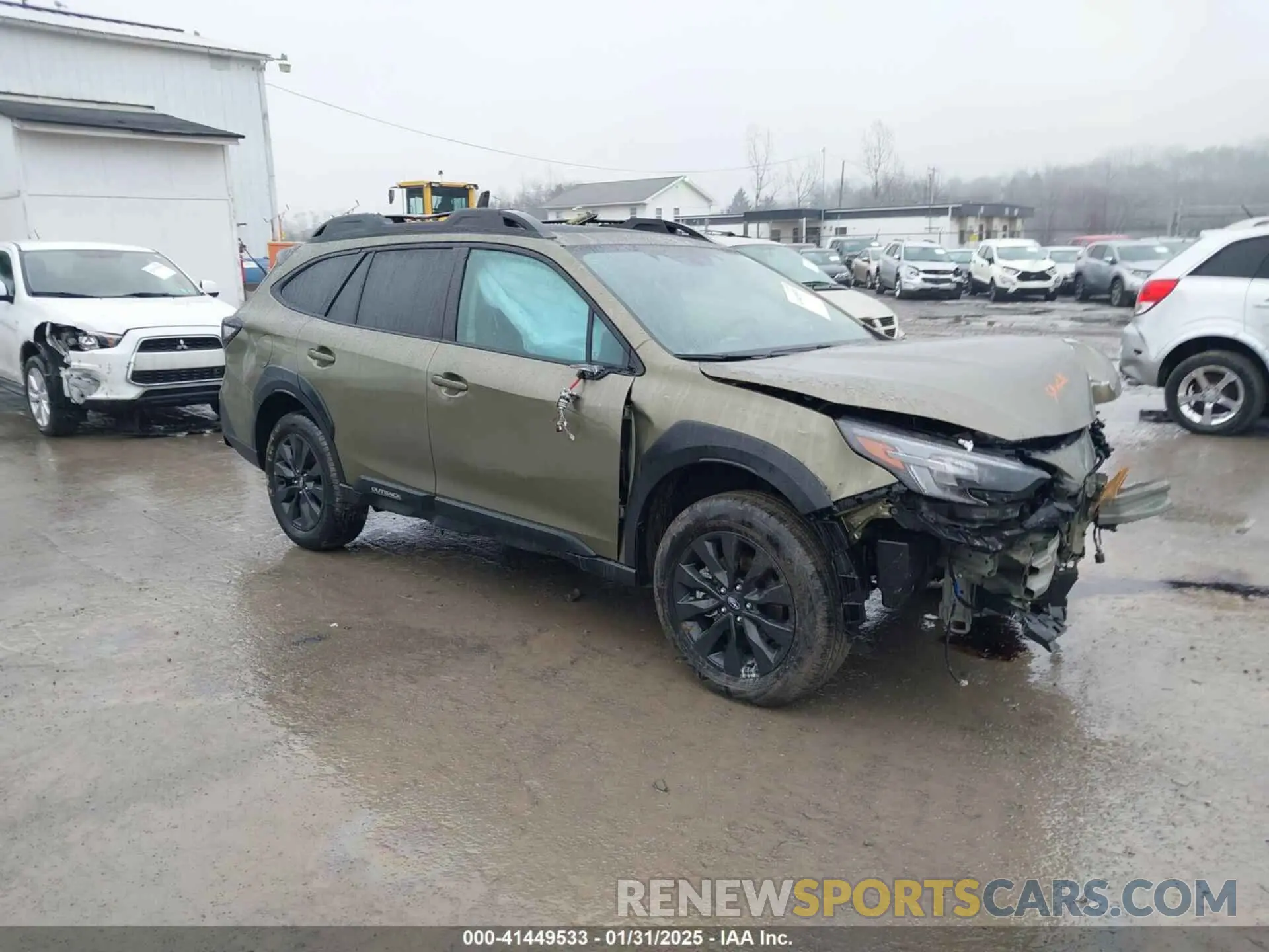1 fotografías del automóvil dañado 4S4BTALC3R3296781 SUBARU OUTBACK 2024