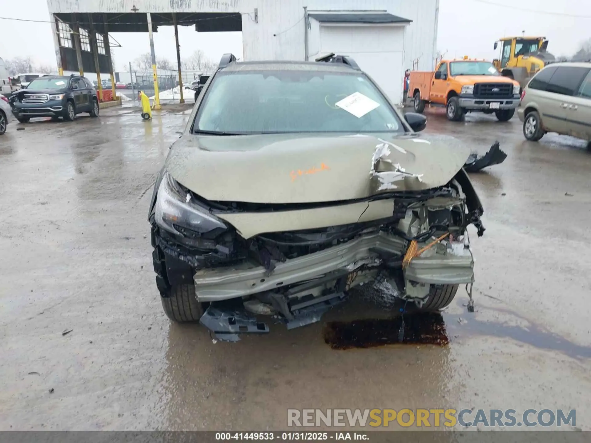 13 fotografías del automóvil dañado 4S4BTALC3R3296781 SUBARU OUTBACK 2024