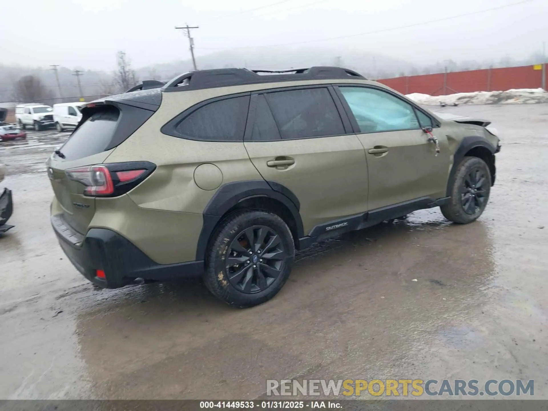 4 fotografías del automóvil dañado 4S4BTALC3R3296781 SUBARU OUTBACK 2024