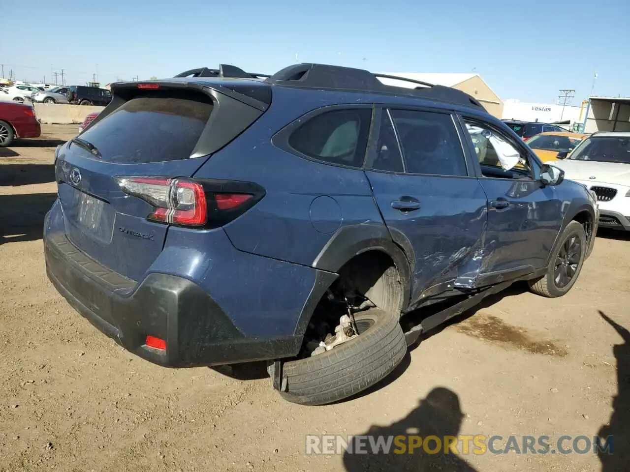 3 fotografías del automóvil dañado 4S4BTALC5R3153461 SUBARU OUTBACK 2024