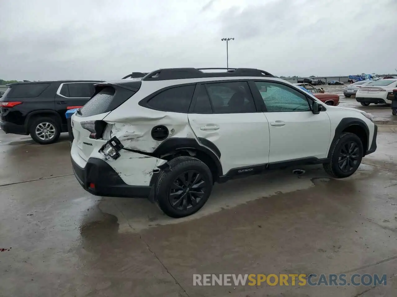 3 fotografías del automóvil dañado 4S4BTALC5R3184838 SUBARU OUTBACK 2024