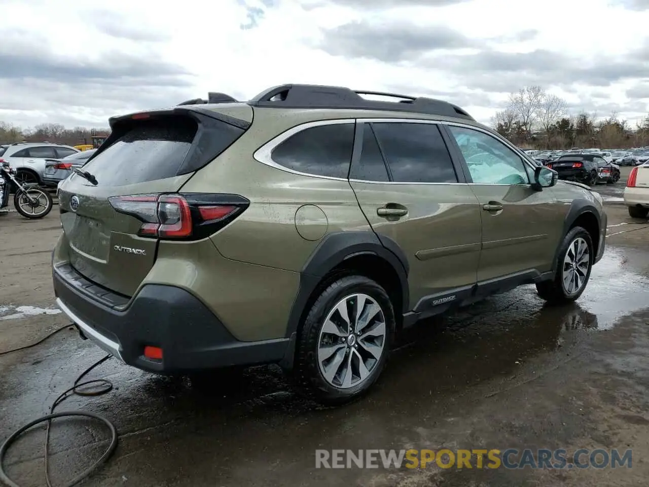 3 fotografías del automóvil dañado 4S4BTAMC1R3234746 SUBARU OUTBACK 2024