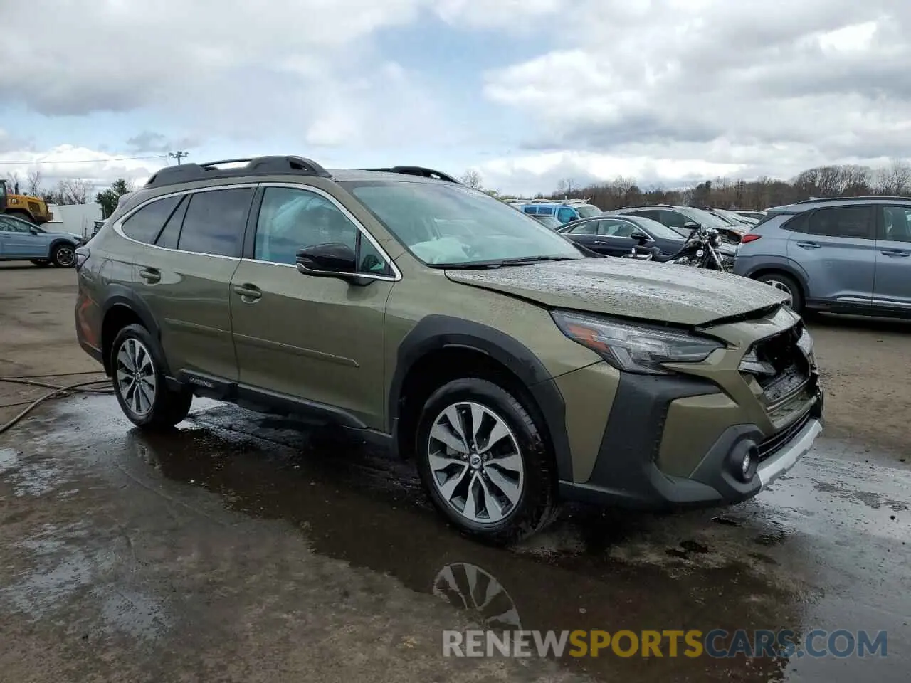 4 fotografías del automóvil dañado 4S4BTAMC1R3234746 SUBARU OUTBACK 2024