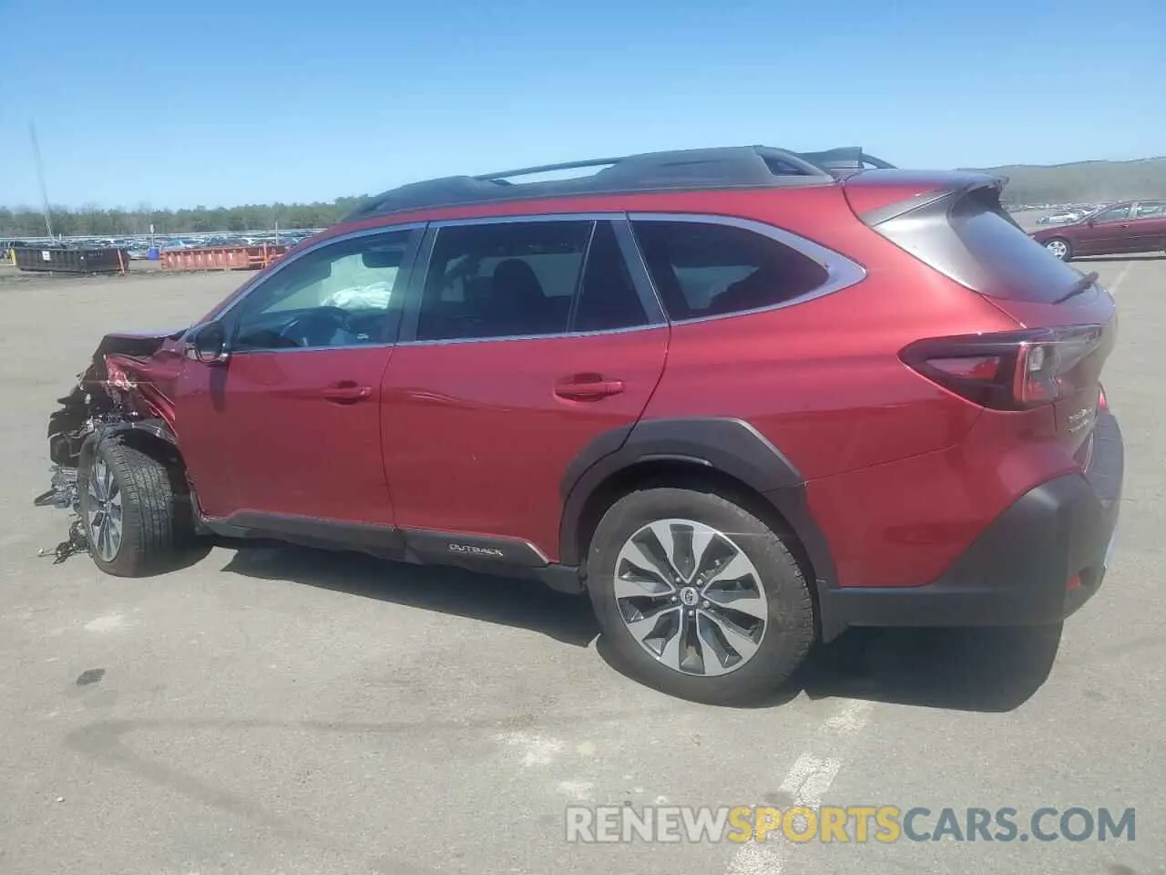 2 fotografías del automóvil dañado 4S4BTAMC9R3201851 SUBARU OUTBACK 2024