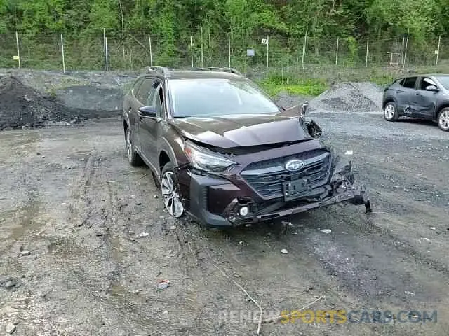 14 fotografías del automóvil dañado 4S4BTANC0R3121224 SUBARU OUTBACK 2024