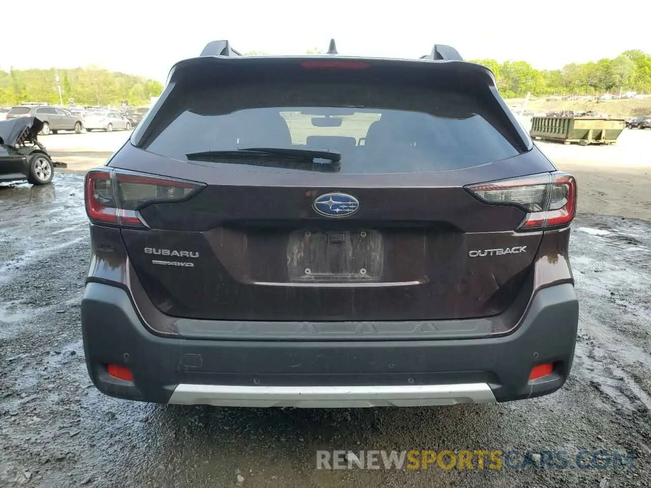 6 fotografías del automóvil dañado 4S4BTANC0R3121224 SUBARU OUTBACK 2024