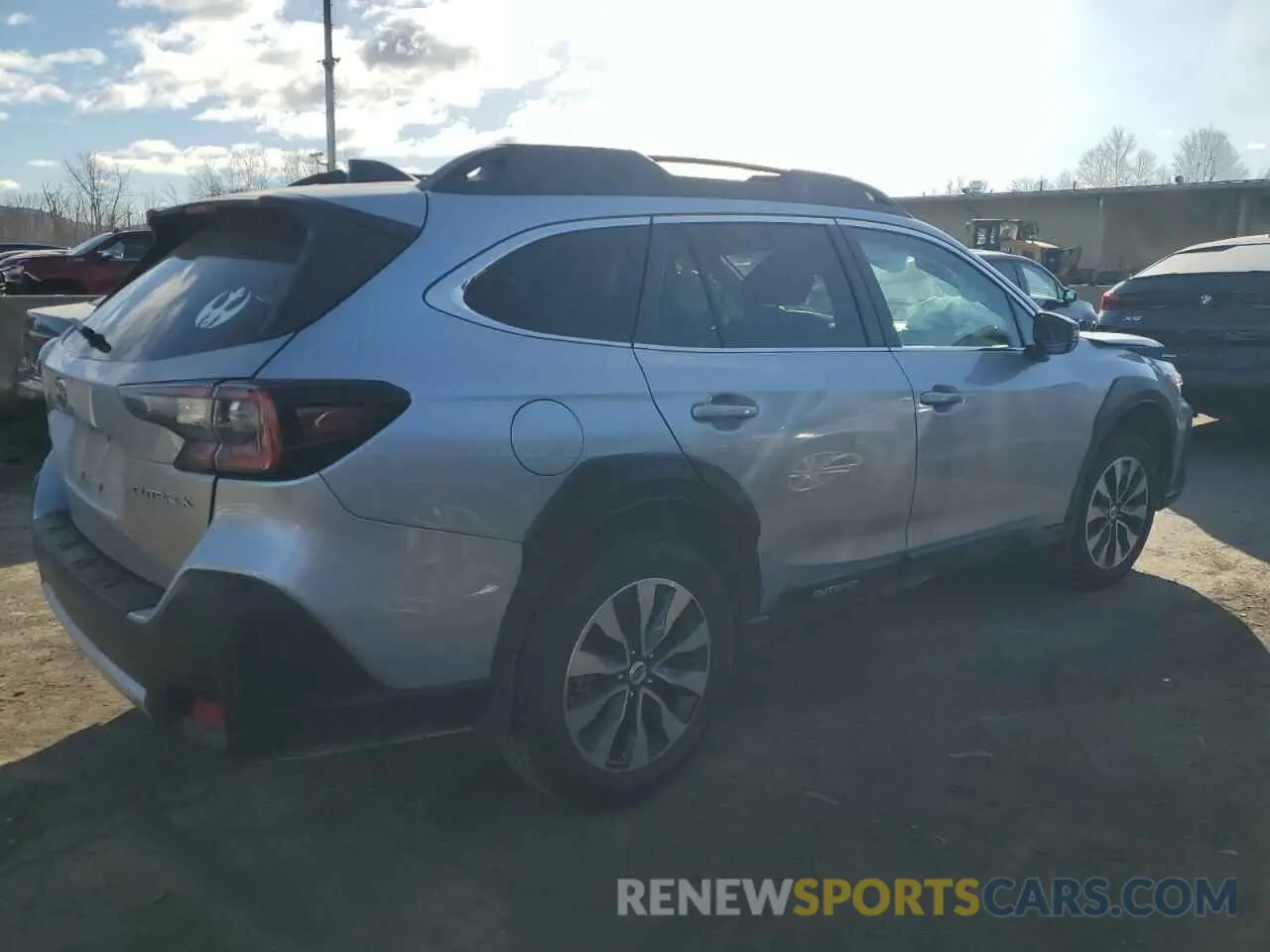 3 fotografías del automóvil dañado 4S4BTANC0R3216429 SUBARU OUTBACK 2024