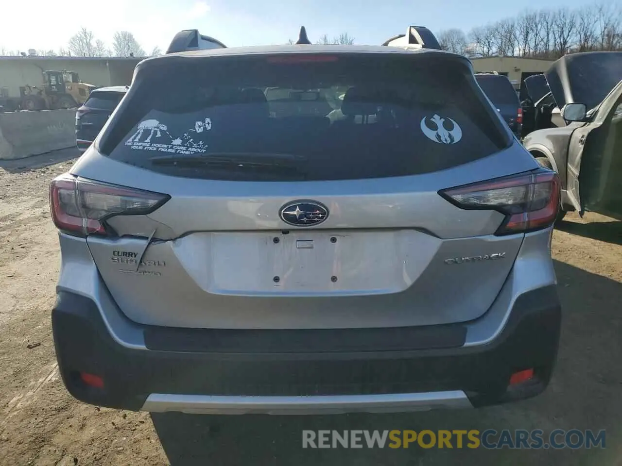 6 fotografías del automóvil dañado 4S4BTANC0R3216429 SUBARU OUTBACK 2024