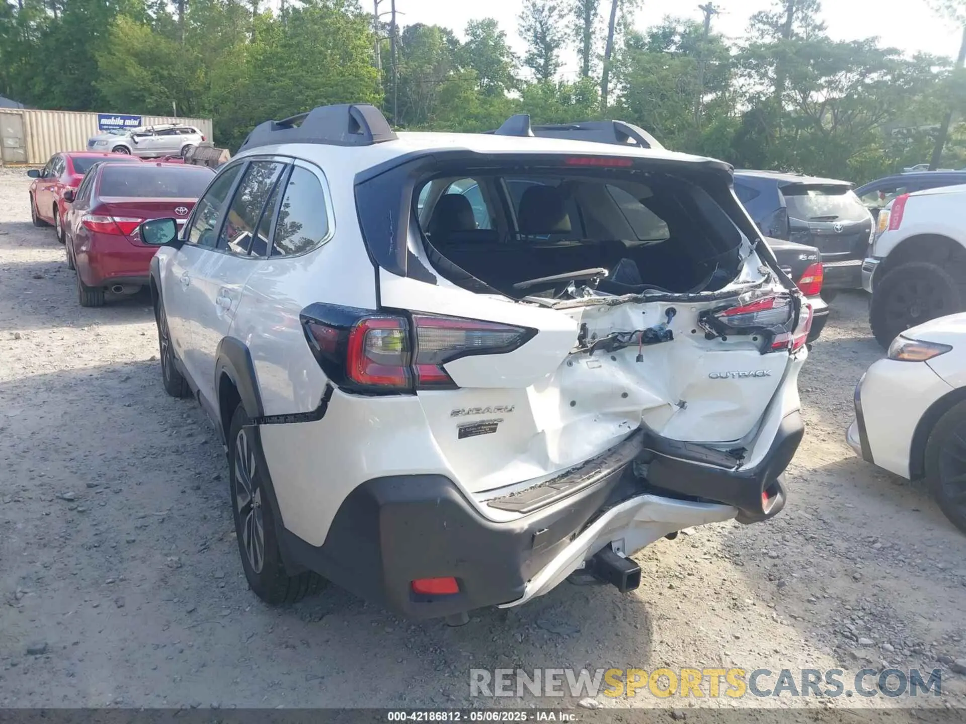 3 fotografías del automóvil dañado 4S4BTANC0R3245607 SUBARU OUTBACK 2024