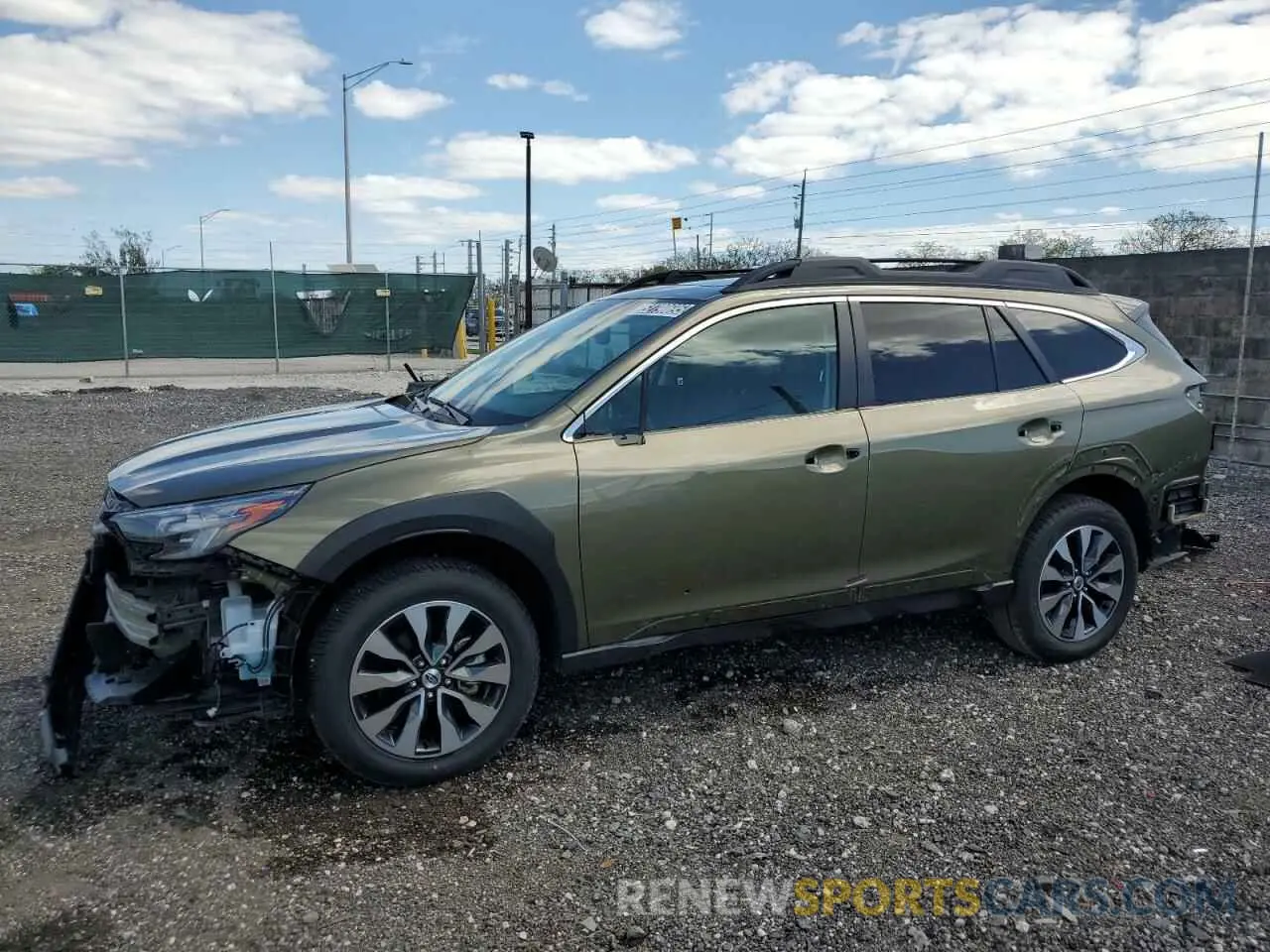 1 fotografías del automóvil dañado 4S4BTANC0R3301450 SUBARU OUTBACK 2024