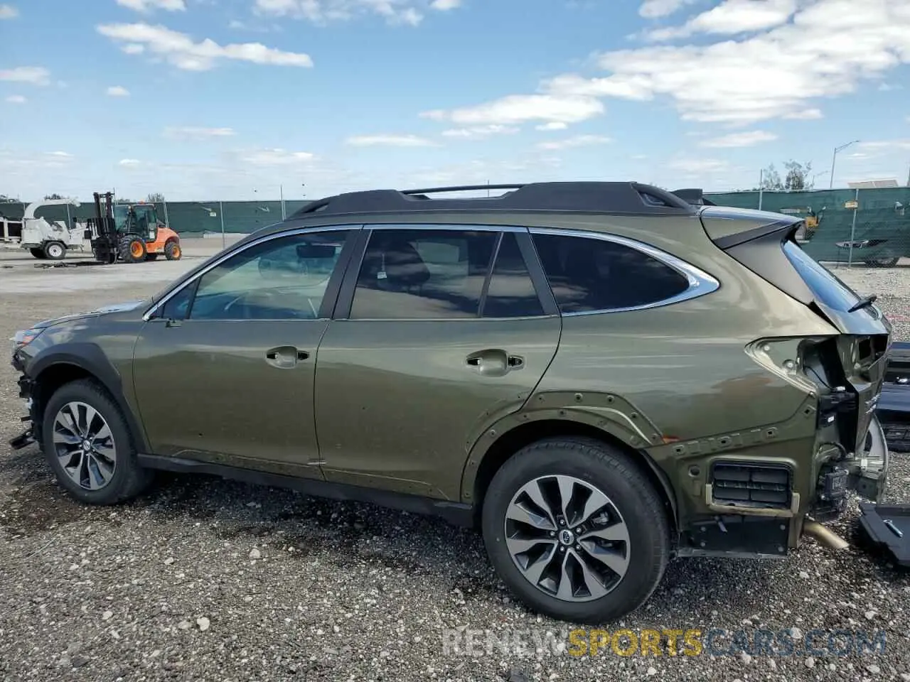 2 fotografías del automóvil dañado 4S4BTANC0R3301450 SUBARU OUTBACK 2024
