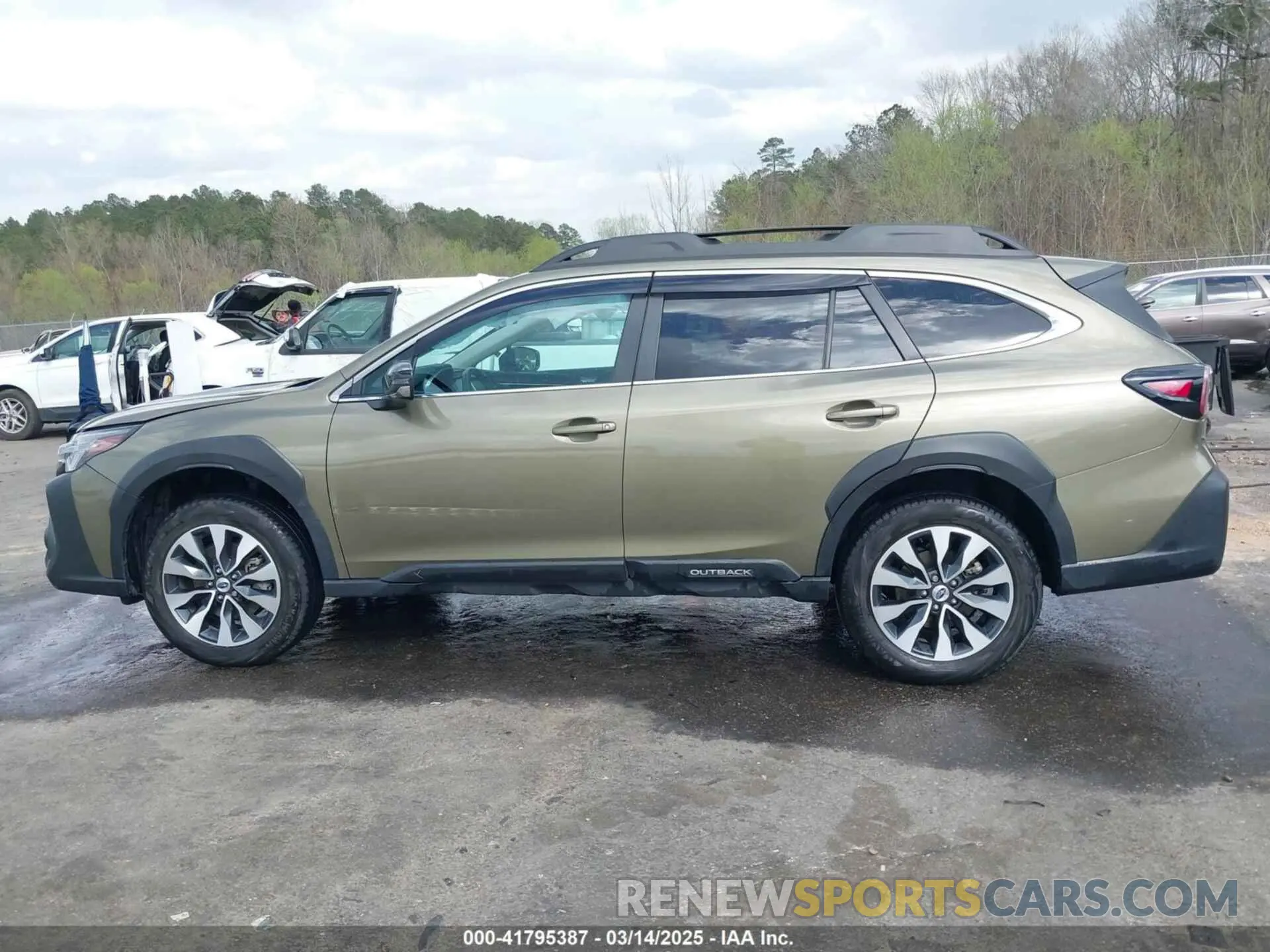14 fotografías del automóvil dañado 4S4BTANC1R3100902 SUBARU OUTBACK 2024