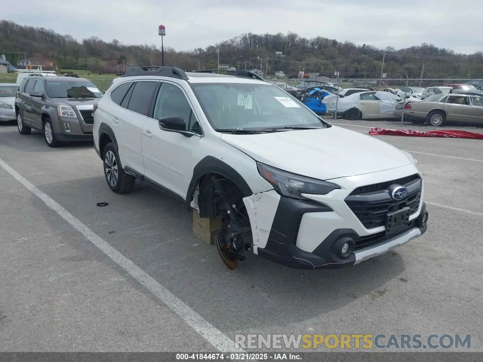 1 fotografías del automóvil dañado 4S4BTANC1R3231893 SUBARU OUTBACK 2024