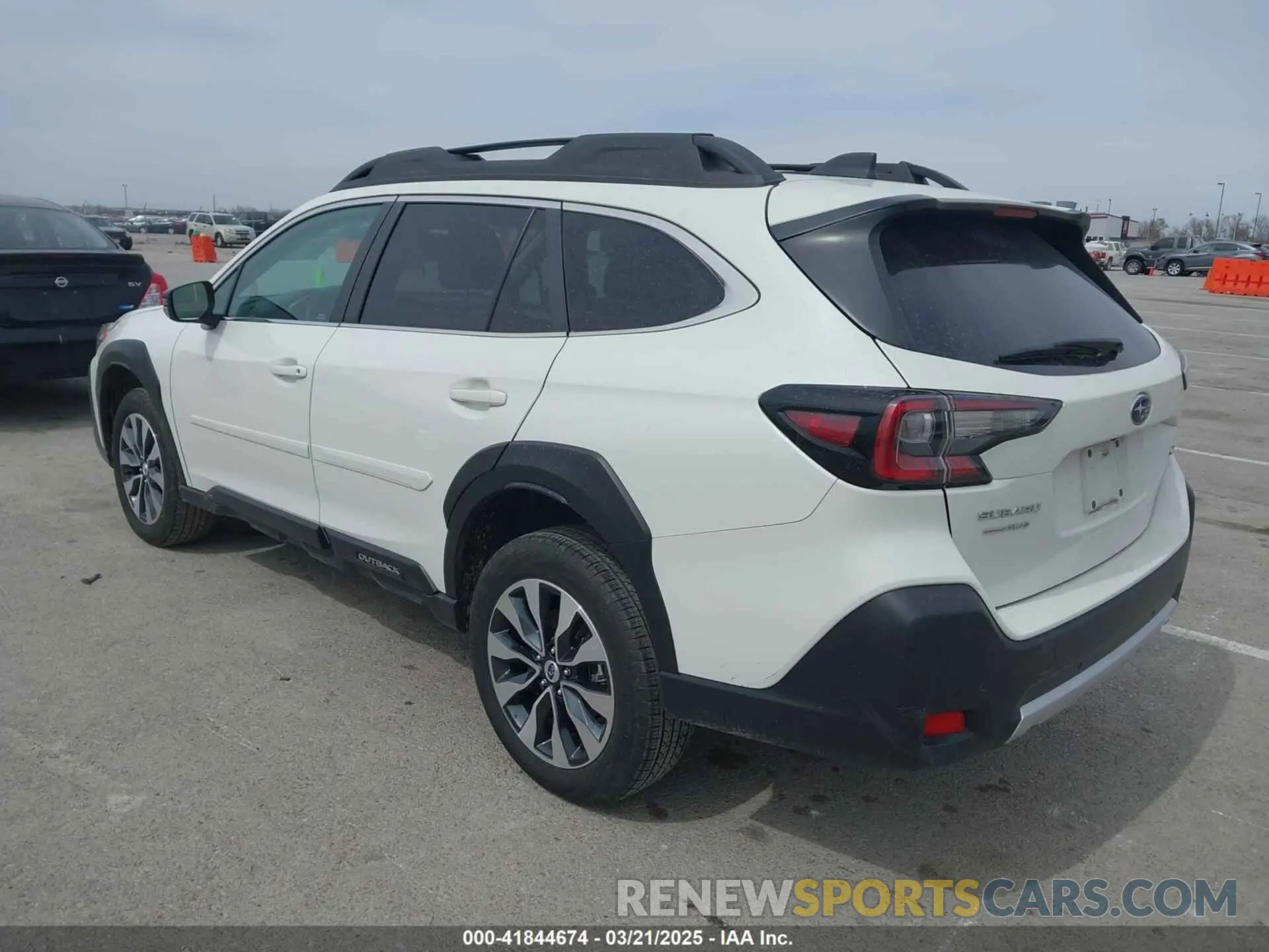 3 fotografías del automóvil dañado 4S4BTANC1R3231893 SUBARU OUTBACK 2024