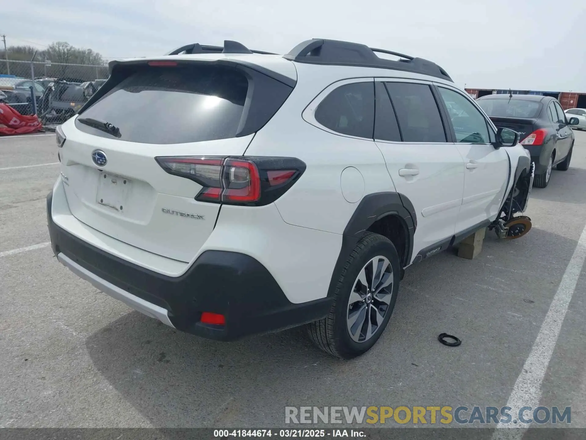 4 fotografías del automóvil dañado 4S4BTANC1R3231893 SUBARU OUTBACK 2024