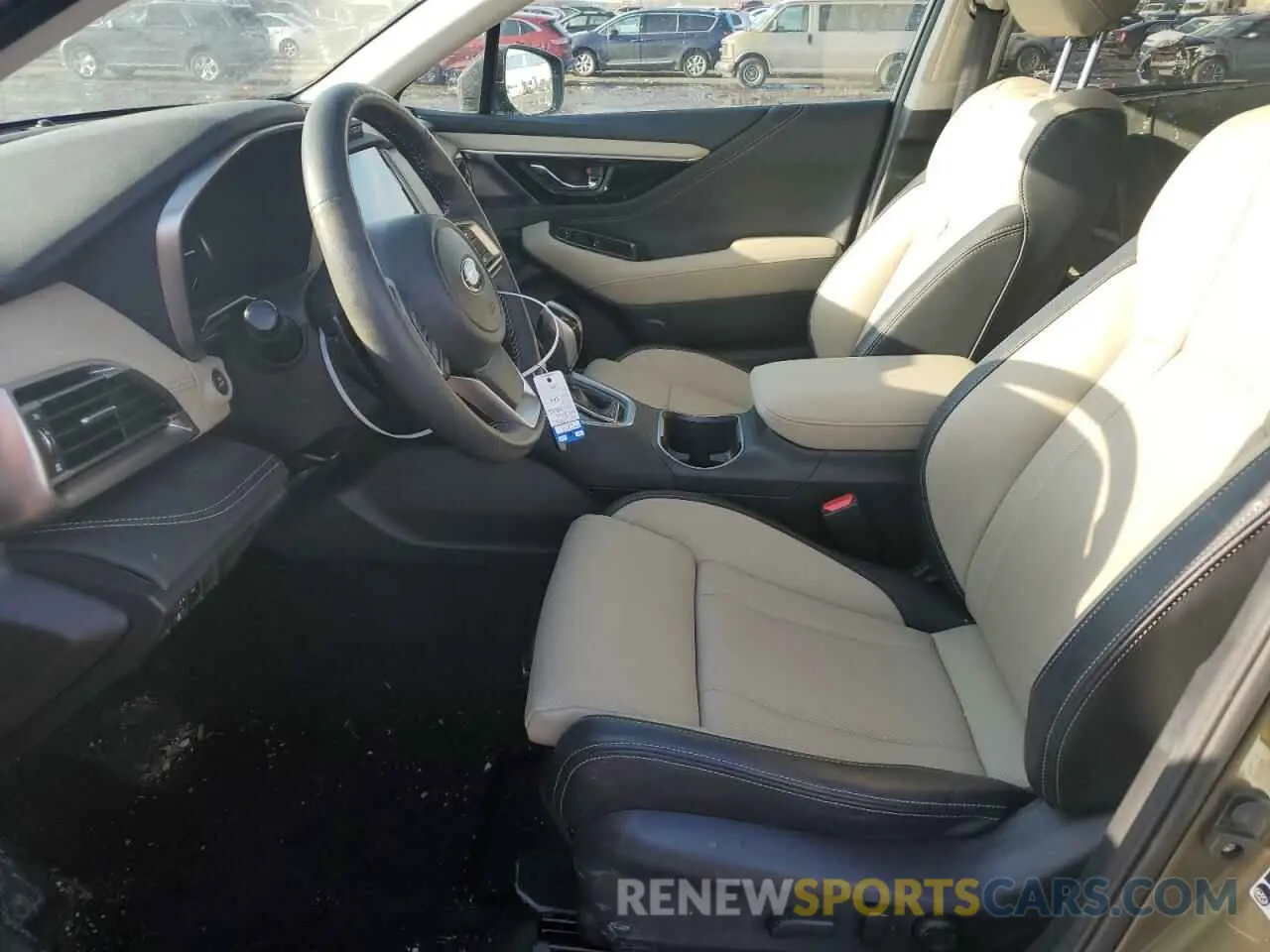7 fotografías del automóvil dañado 4S4BTANC2R3124934 SUBARU OUTBACK 2024