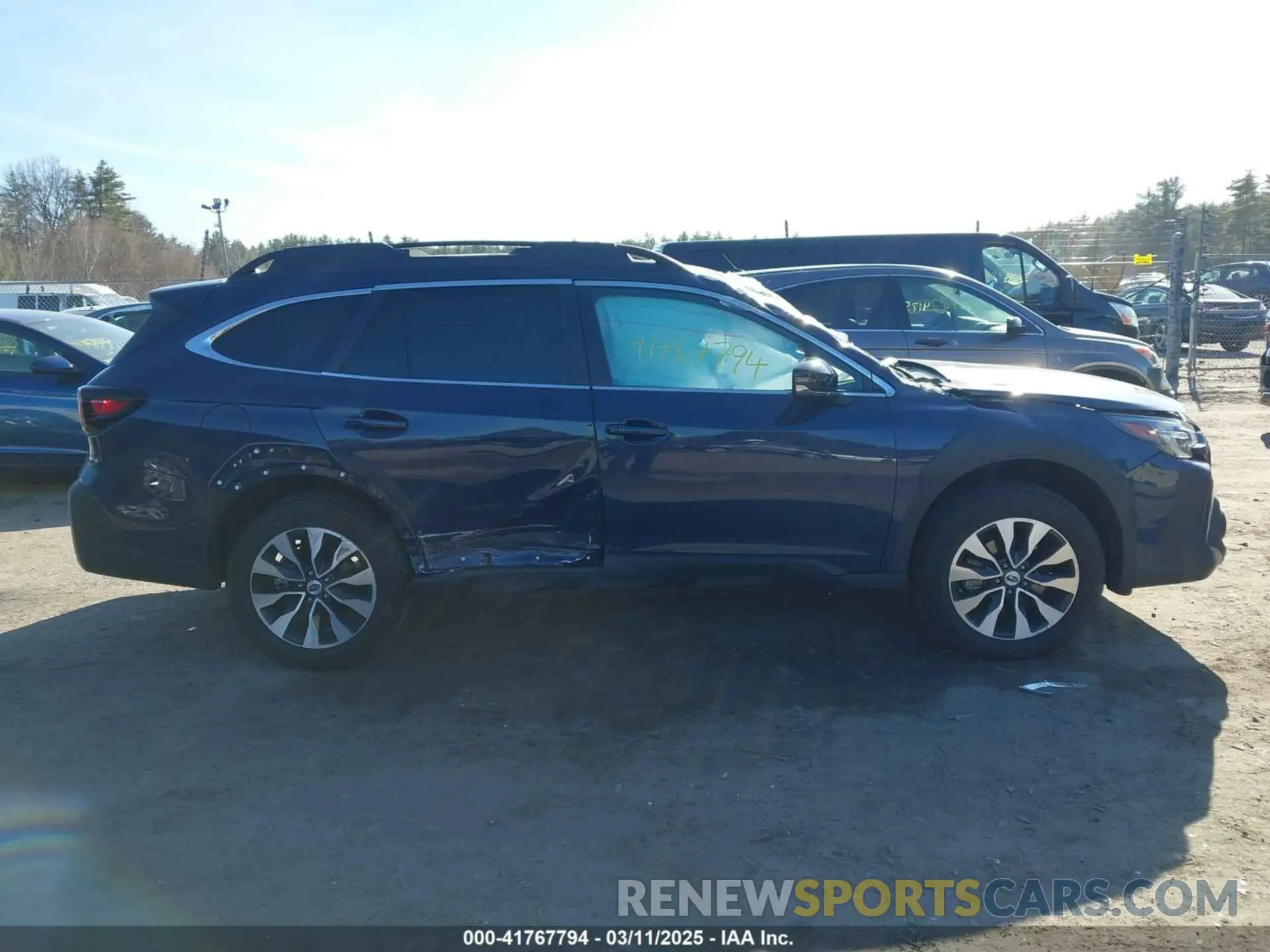 14 fotografías del automóvil dañado 4S4BTANC2R3253725 SUBARU OUTBACK 2024