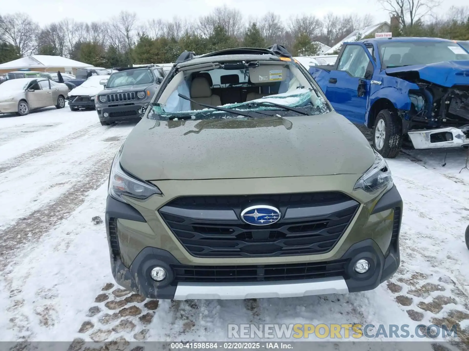 10 fotografías del automóvil dañado 4S4BTANC3R3146408 SUBARU OUTBACK 2024