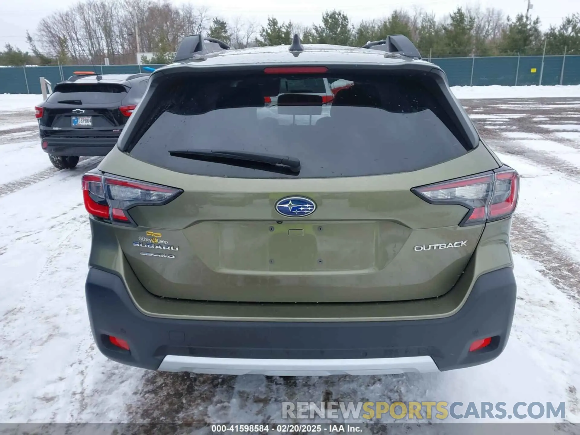14 fotografías del automóvil dañado 4S4BTANC3R3146408 SUBARU OUTBACK 2024