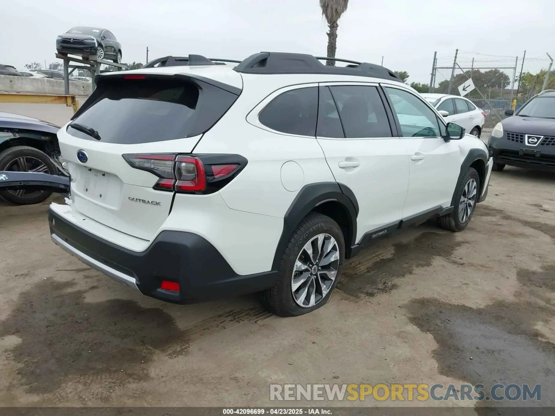4 fotografías del automóvil dañado 4S4BTANC3R3183376 SUBARU OUTBACK 2024