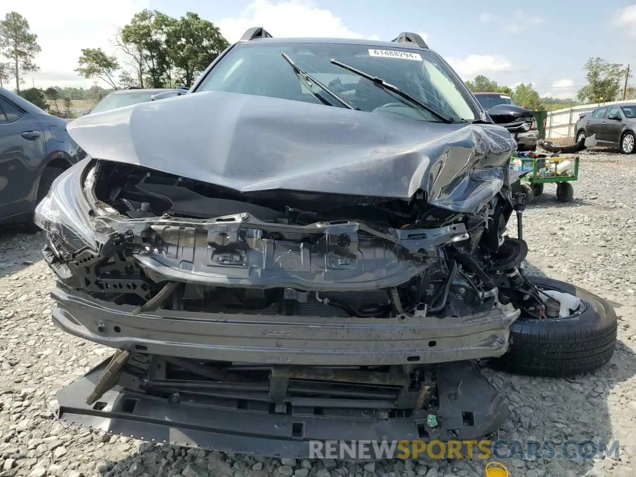 5 fotografías del automóvil dañado 4S4BTANC4R3194581 SUBARU OUTBACK 2024