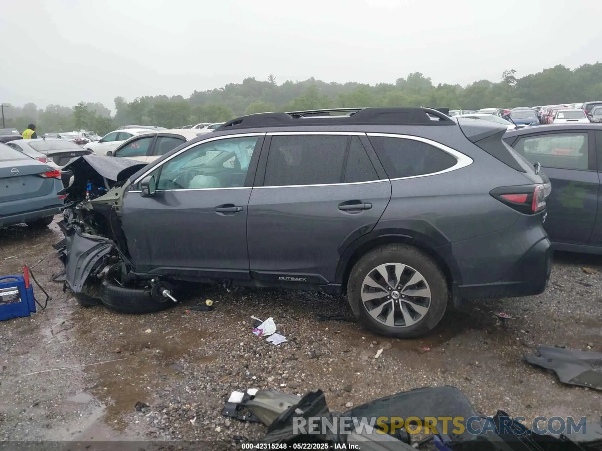 14 fotografías del automóvil dañado 4S4BTANC5R3142618 SUBARU OUTBACK 2024