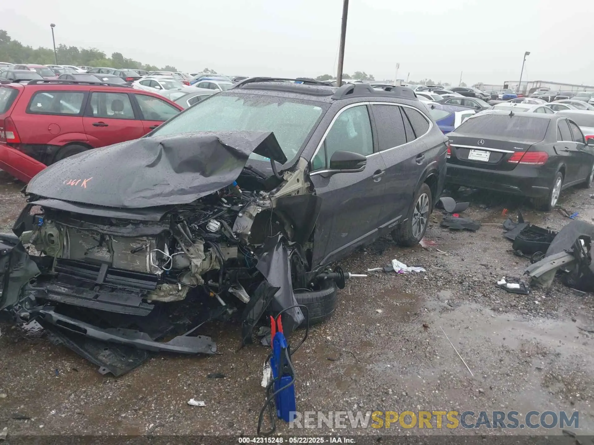 2 fotografías del automóvil dañado 4S4BTANC5R3142618 SUBARU OUTBACK 2024